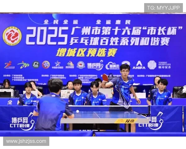 广州乒乓球队力压群雄荣登乒乓球力量排行榜第一名的荣耀时刻